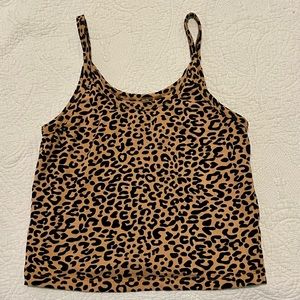 arq crop tank - M, leopard
